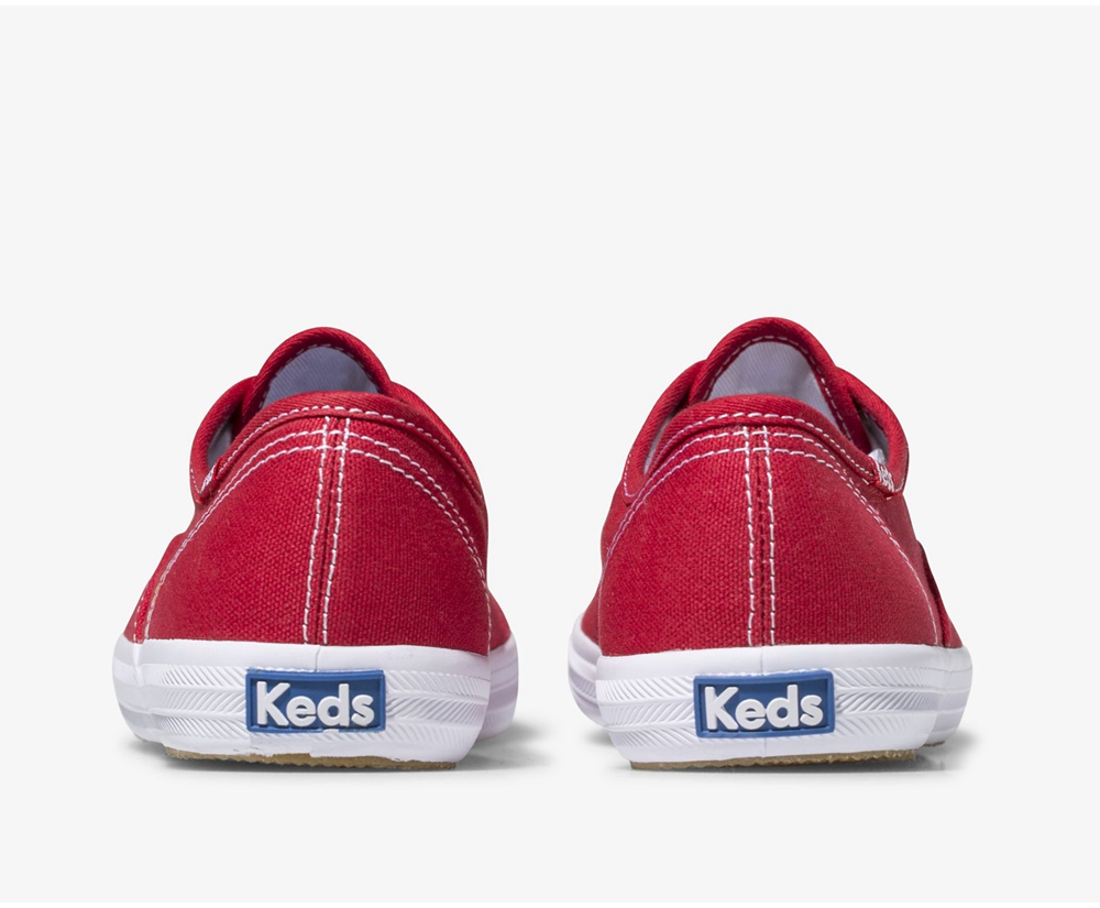 Πανινα Παπουτσια Γυναικεια - Keds Champion Originals - Κοκκινα - QJPIW3874